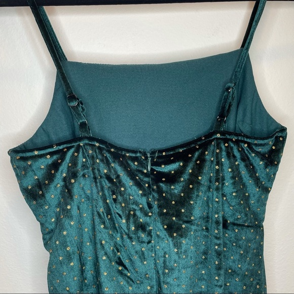 She + Sky Velvet Mini Dress - Picture 5 of 8